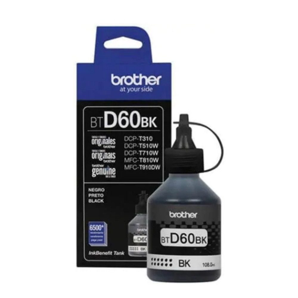 BROTHER Ink Refill Tank [BT-D60BK] - Black