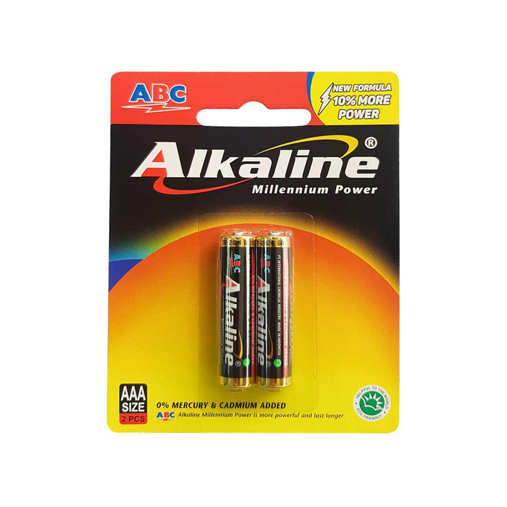 Battery ABC Alkaline AAA