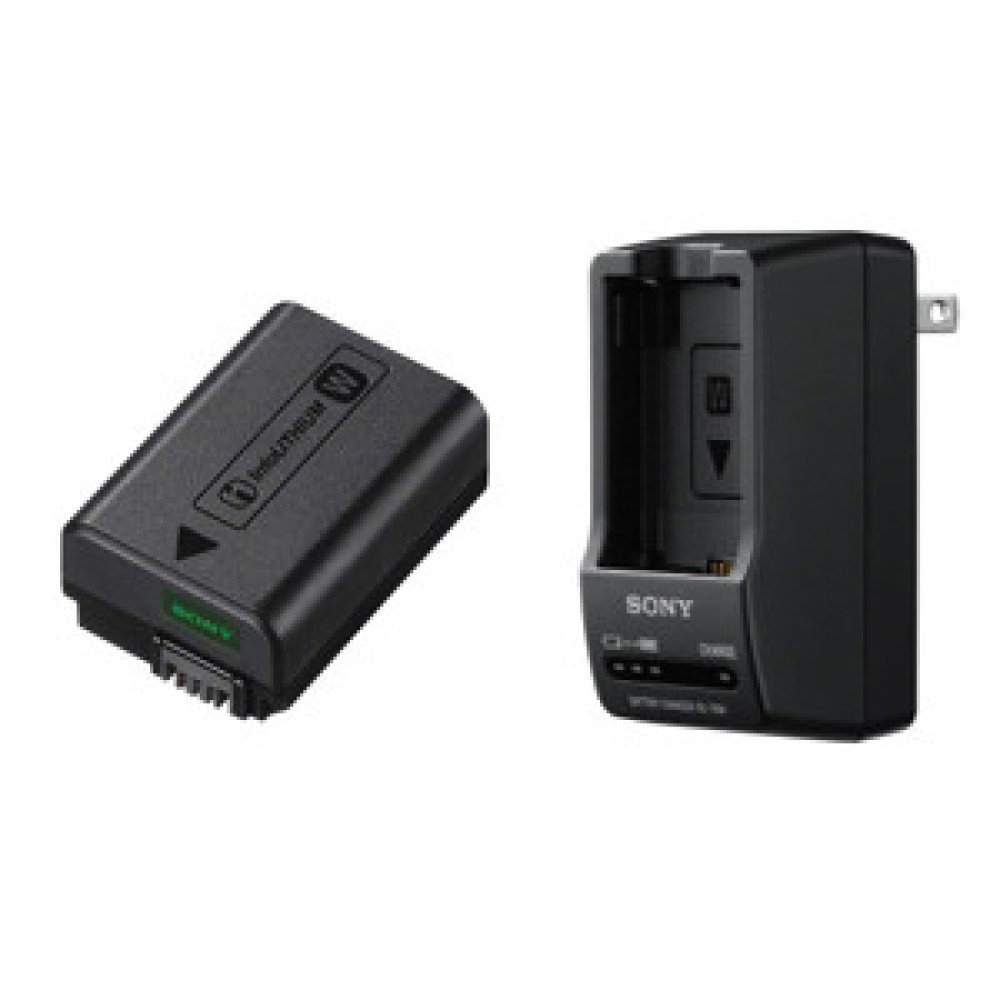 SONY Battery Charger BC-TRW and Rechargeable Battery Pack NP-FW50