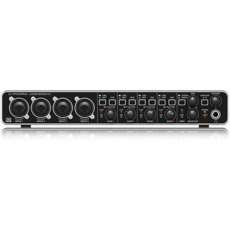 BEHRINGER U-PHORIA UMC404HD USB AUDIO INTERFACE