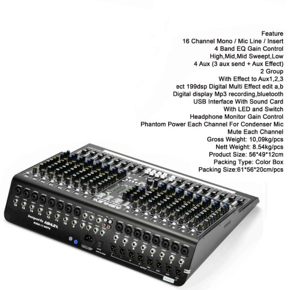 ASHLEY KING 16 NOTE 16 CHANNEL