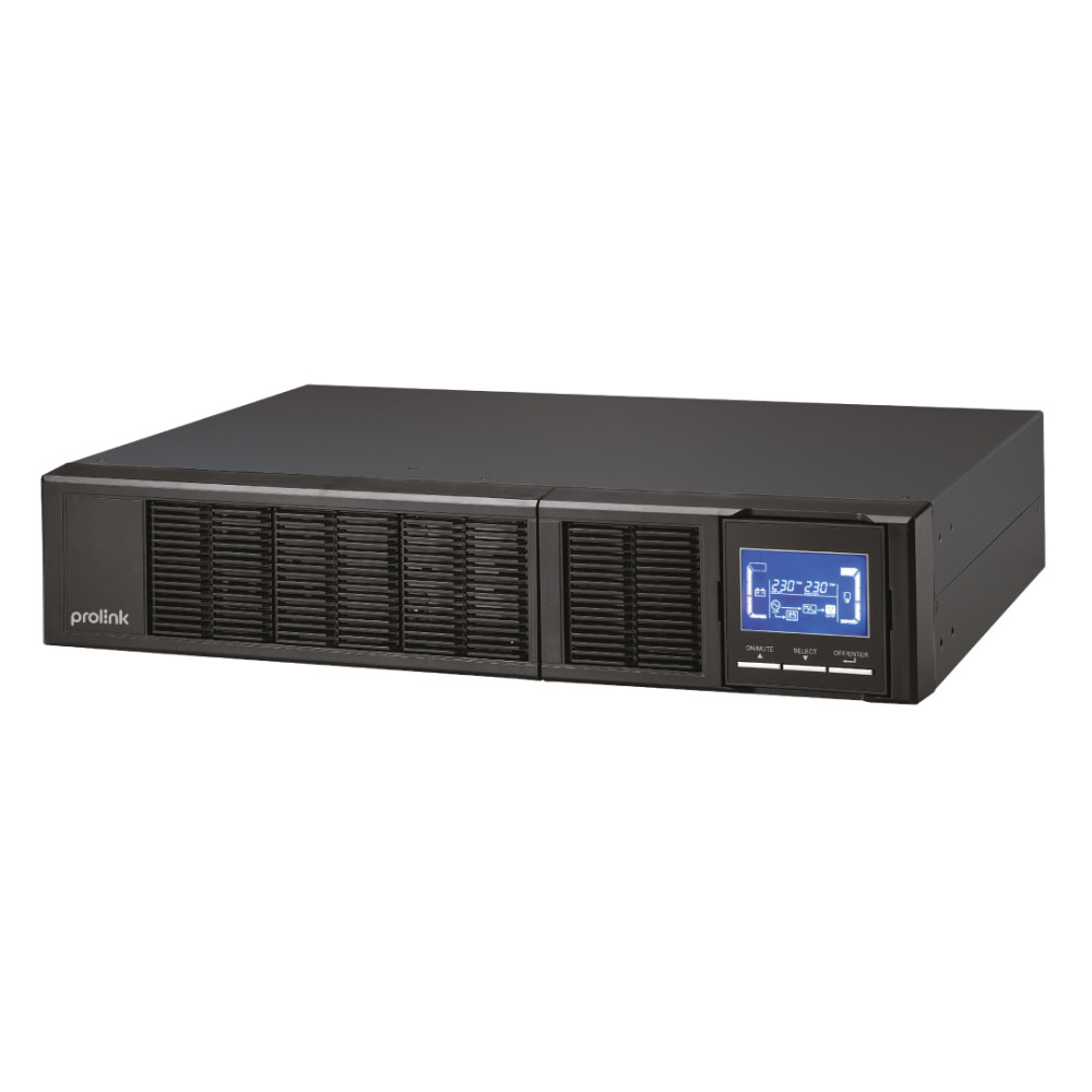 PROLINK PRO901ERS ONLINE UPS RACKMOUNT - 1P/1P 1000VA / 900WATT