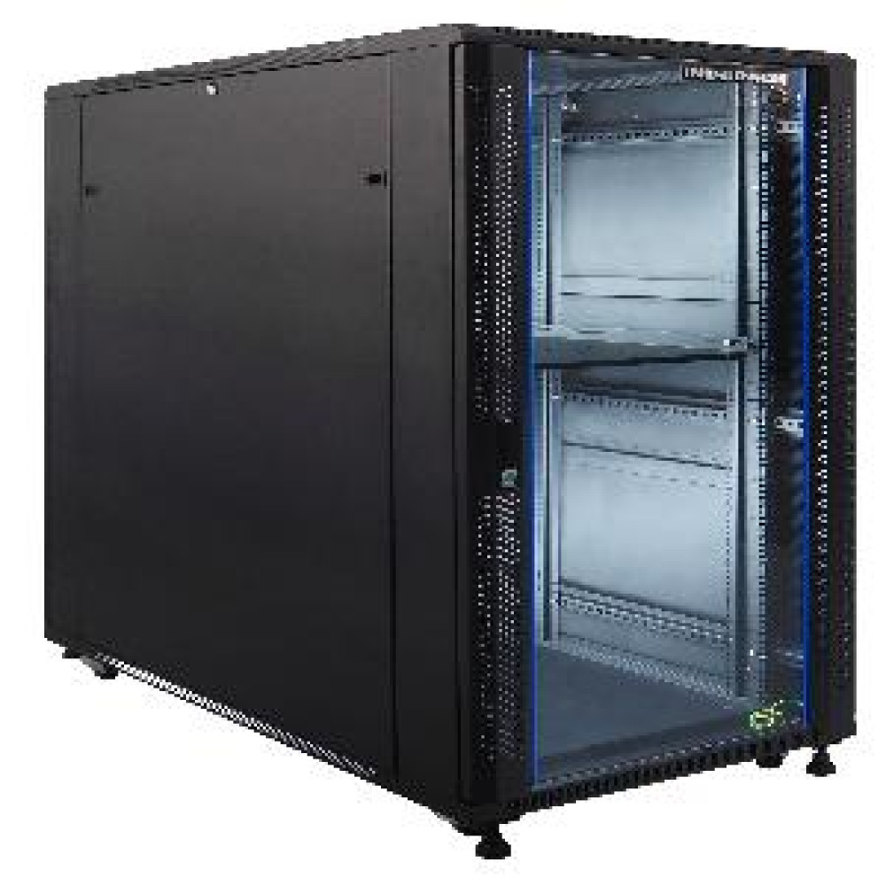 INDORACK CLOSE RACK 19INCH GLASS DOOR 11532G