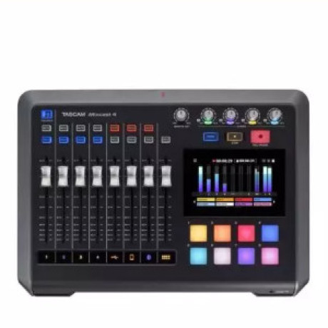 TASCAM Mixcast 4 Podcast Mixer Recorder USB Audio Interface